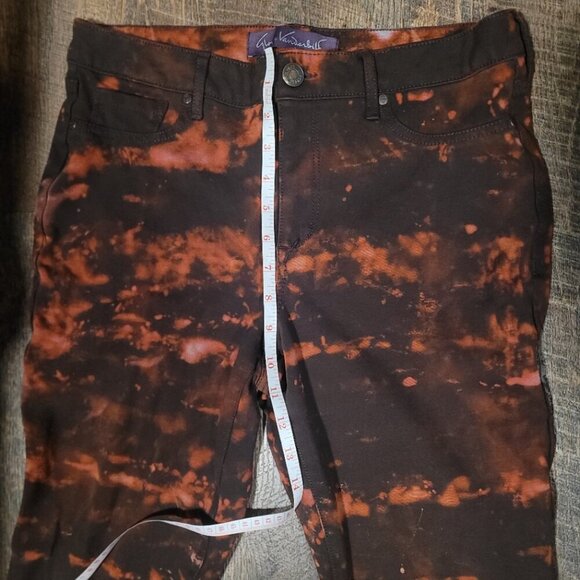 Gloria Vanderbilt Reverse Dye Distressed Pants Size 10 - Picture 4 of 8